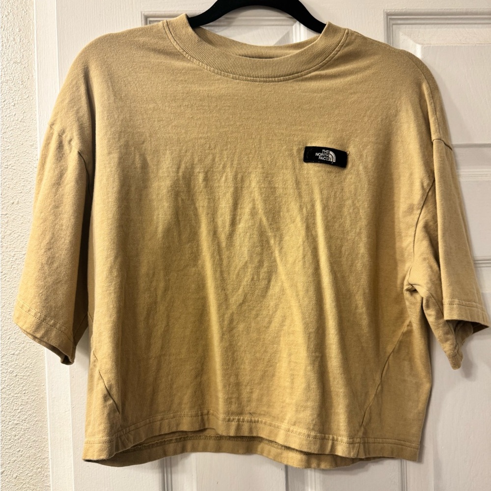 The North Face Beige Women's Baggy crop